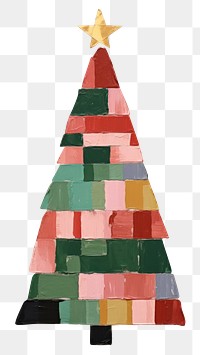PNG Christmas tree christmas art christmas tree. AI generated Image by rawpixel.