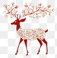 PNG Pattern animal mammal deer. AI generated Image by rawpixel.