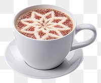 PNG Cup chocolate dessert coffee. AI generated Image by rawpixel.