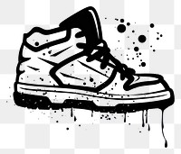 PNG Sneakers footwear sneaker white. AI generated Image by rawpixel.