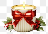 PNG Chrismas scented candel candle illuminated celebration. AI generated Image by rawpixel.