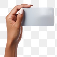 PNG  Hand holding credit card technology finger paying. AI generated Image by rawpixel.