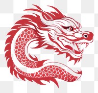 PNG  Dragon animal red representation