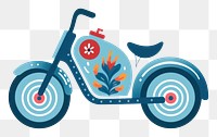 PNG Motorcycle vehicle pattern art. AI generated Image by rawpixel.