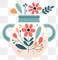 PNG A minimal vase art pottery jug. AI generated Image by rawpixel.