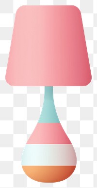 PNG Minimal lamp lampshade illuminated decoration. AI generated Image by rawpixel.