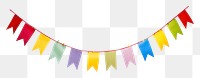 PNG  Text white background clothesline celebration. AI generated Image by rawpixel.