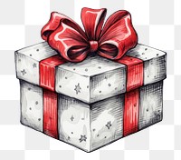 PNG Christmas gift white background celebration anniversary. AI generated Image by rawpixel.
