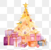 PNG Christmas gift anticipation celebration. AI generated Image by rawpixel.
