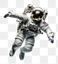 PNG Astronaut white white background protection. AI generated Image by rawpixel.