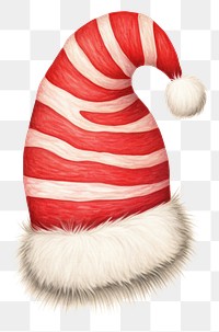 PNG Christmas drawing red white background. AI generated Image by rawpixel.
