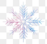 PNG  Snowflake drawing creativity outdoors. AI generated Image by rawpixel.