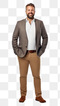 PNG Portrait clothing blazer adult. AI generated Image by rawpixel.