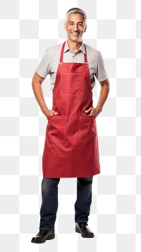 Adult apron outerwear happiness. 