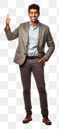 PNG Standing portrait clothing blazer. AI generated Image by rawpixel.