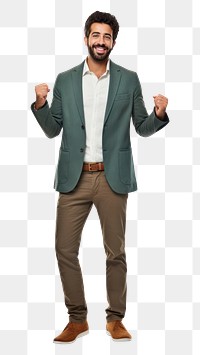 Standing blazer adult outerwear. AI generated Image by rawpixel.