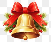 PNG Christmas bell decoration christmas illuminated. 