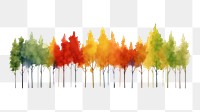 PNG  Trees outdoors painting nature. AI generated Image by rawpixel.