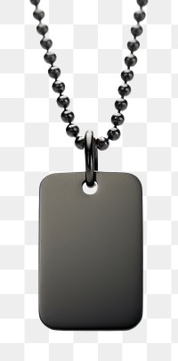PNG  Dog tag necklace jewelry pendant locket. AI generated Image by rawpixel.