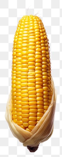 PNG  Whole ear of corn plant food white background. AI generated Image by rawpixel.