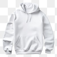 PNG  Hoodie sweatshirt white white background. AI generated Image by rawpixel.