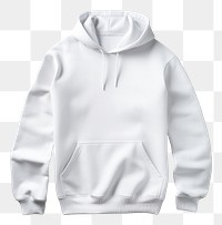 PNG Hoodie sweatshirt white  