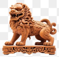 PNG  Lion figurine mammal animal. AI generated Image by rawpixel.