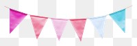 PNG  Hanging flag triangle festival. AI generated Image by rawpixel.
