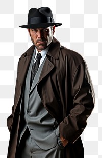PNG Gangster overcoat portrait blazer