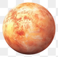 PNG  Planet venus astronomy space moon. AI generated Image by rawpixel.