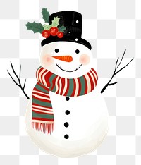 PNG Christmas snowman pattern wallpaper christmas winter representation. AI generated Image by rawpixel.
