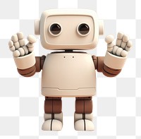PNG Robot cartoon hand toy. AI generated Image by rawpixel.