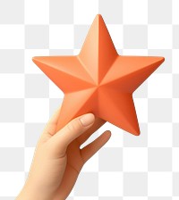 PNG Star holding shape hand. AI generated Image by rawpixel.