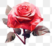 PNG Rose flower plant art. AI generated Image by rawpixel.