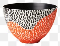 PNG  Rice bowl porcelain pottery vase. AI generated Image by rawpixel.