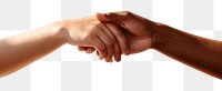 PNG  Hands reaching togetherness agreement handshake. AI generated Image by rawpixel.
