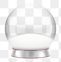 PNG  Snow globe sphere white background transparent