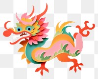 PNG Dragon Dance dragon craft paper. AI generated Image by rawpixel.