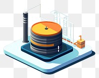 PNG Oil tank diagram factory architecture. AI generated Image by rawpixel.