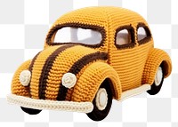 PNG Knitted cute toy car vehicle  