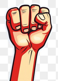 PNG Hand holding megaphone white background cartoon finger. 