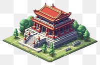PNG Chinses temple architecture building outdoors. AI generated Image by rawpixel.