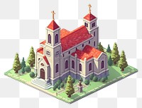 PNG Simple church architecture building spirituality. AI generated Image by rawpixel.