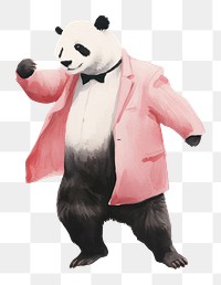 PNG Mammal panda bear cute. AI generated Image by rawpixel.