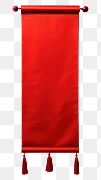 PNG Red oriental silk banner red white background electronics