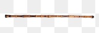 PNG  A trekking stick white background cut out flute. AI generated Image by rawpixel.