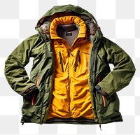 PNG A camping jacket sweatshirt hood coat. 