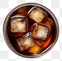 PNG  A cola glass drink soda ice. AI generated Image by rawpixel.