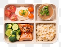 PNG Lunch food meal meat. AI generated Image by rawpixel.