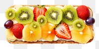 PNG  A fruit sandwich dessert berry plant. AI generated Image by rawpixel.